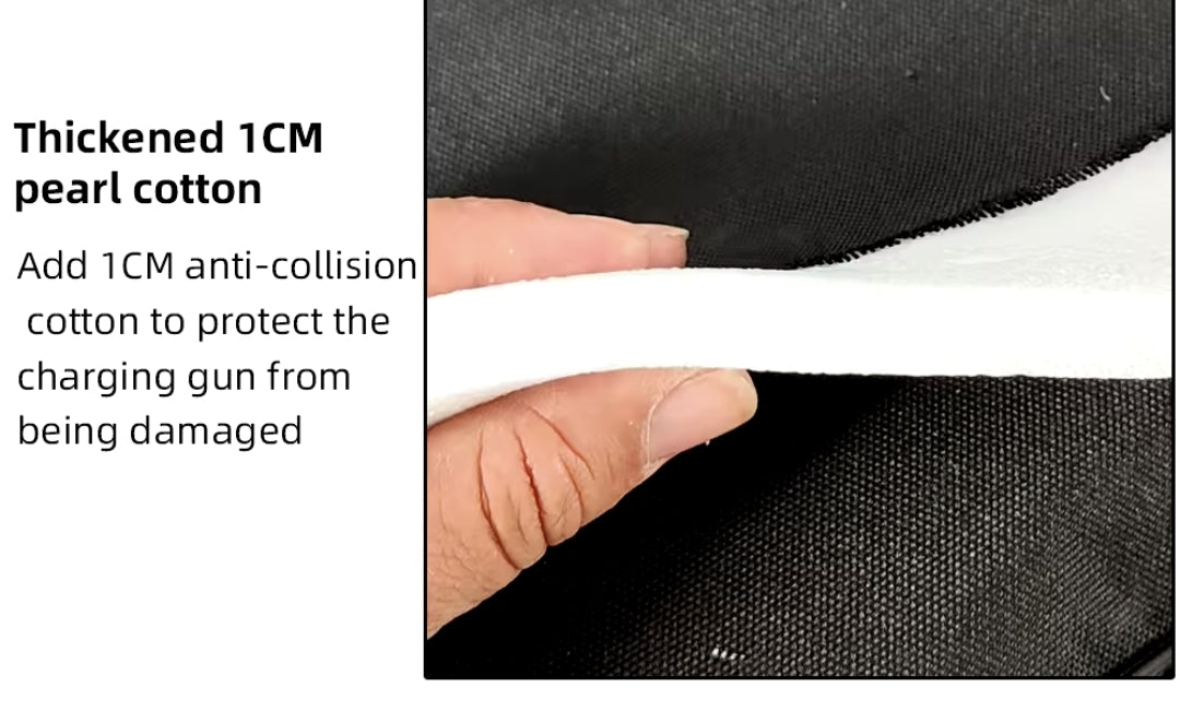 BlackCharge® laadkabel opbergtas (zwart) Small/Medium/Large - BlackCharge Small (32x32x10cm)