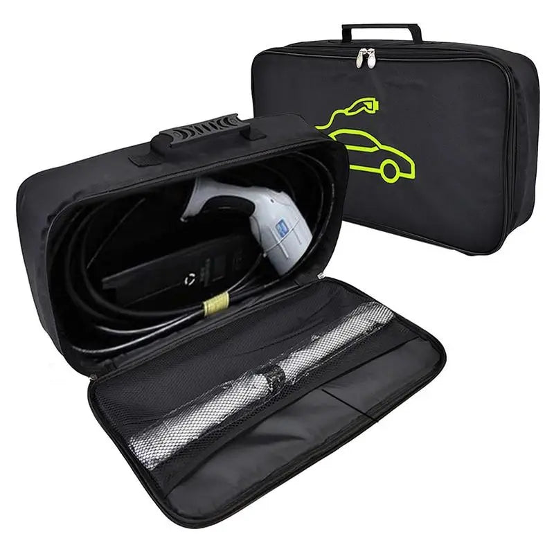 BlackCharge® Opbergtas voor Laadkabel – Waterbestendig & Duurzaam (Small, Medium & Large) - BlackCharge Small (32x32x10cm)