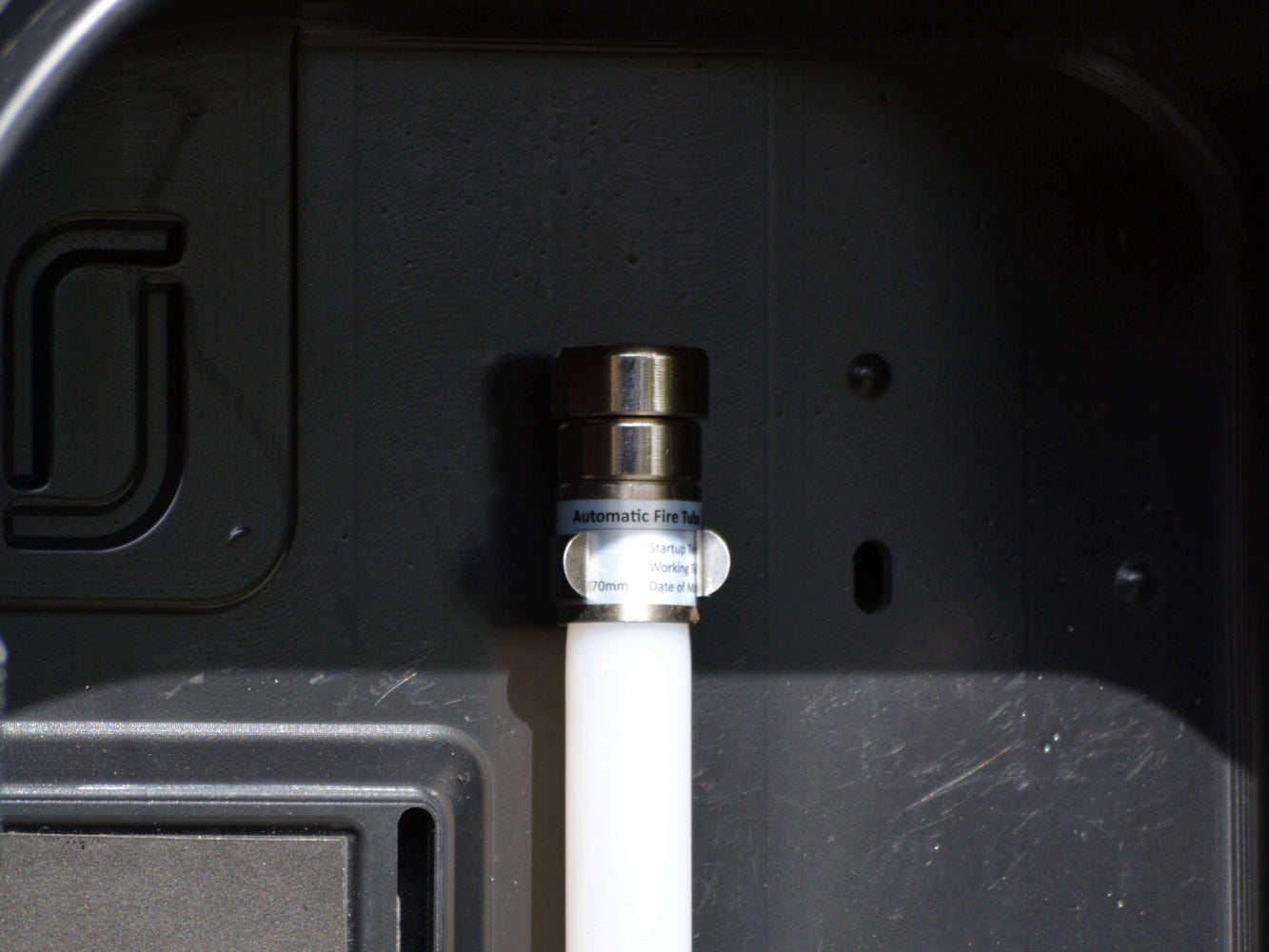 EVnoX TUBE – Automatische brandblusser (FSL3) voor laadpaal & wallbox