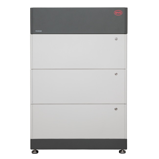 BYD Battery-Box LVS 12.0kWh + Base & Cover | Modulaire Thuisbatterij voor Energieopslag - BlackCharge