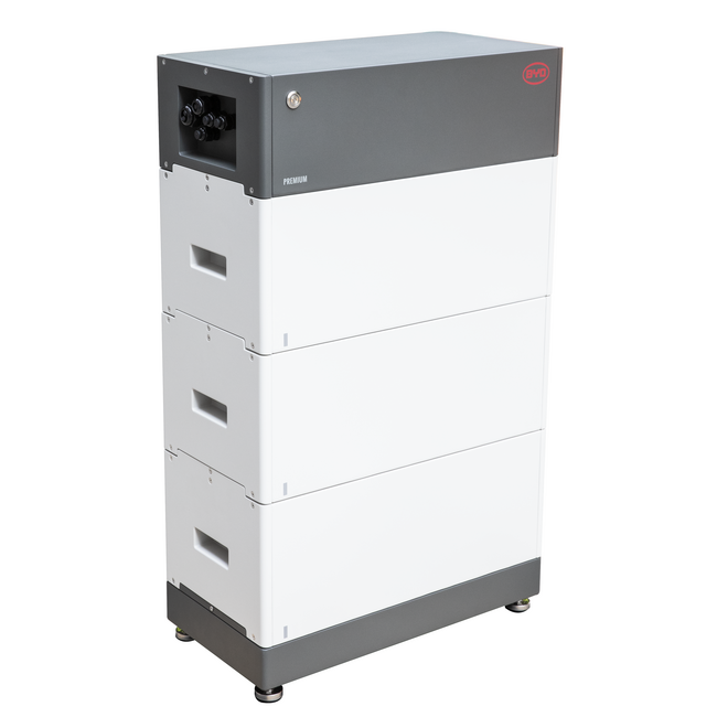 BYD Battery-Box Premium HVS – Modulaire Energieopslag (5.1 tot 38.4 kWh) - BlackCharge HVS 7.7 (7.68 kWh)