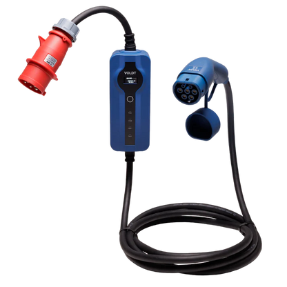 Voldt Type 2 Thuislader – Regelbaar 8A–16A | 3.7–22kW | 230V Schuko