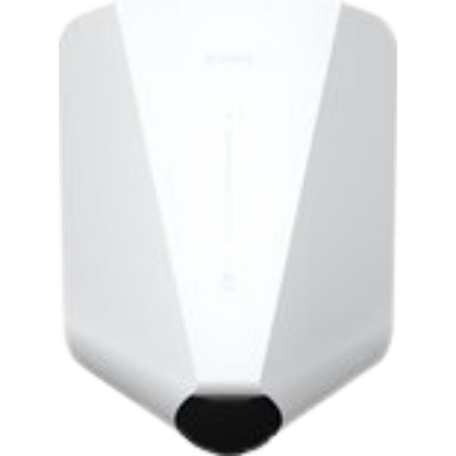 Witte front cover gemonteerd op laadstation voorkant