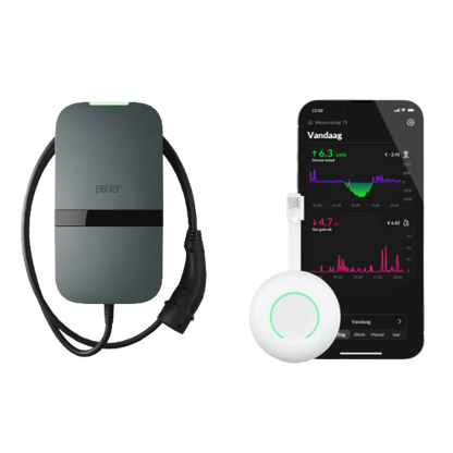 Peblar Home 11kW Laadstation – Vaste Kabel 5m of 7,5m
