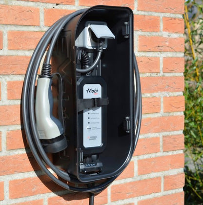 EVshield® Original - Transformeer je mobiele laadkabel in een vaste laadoplossing voor elektrische auto's - BlackCharge 