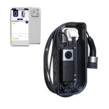 BlackCharge® ThunderCord Slimme EV Laadkabel – Type 2 | Schuko | 7,2m | SMART-APP