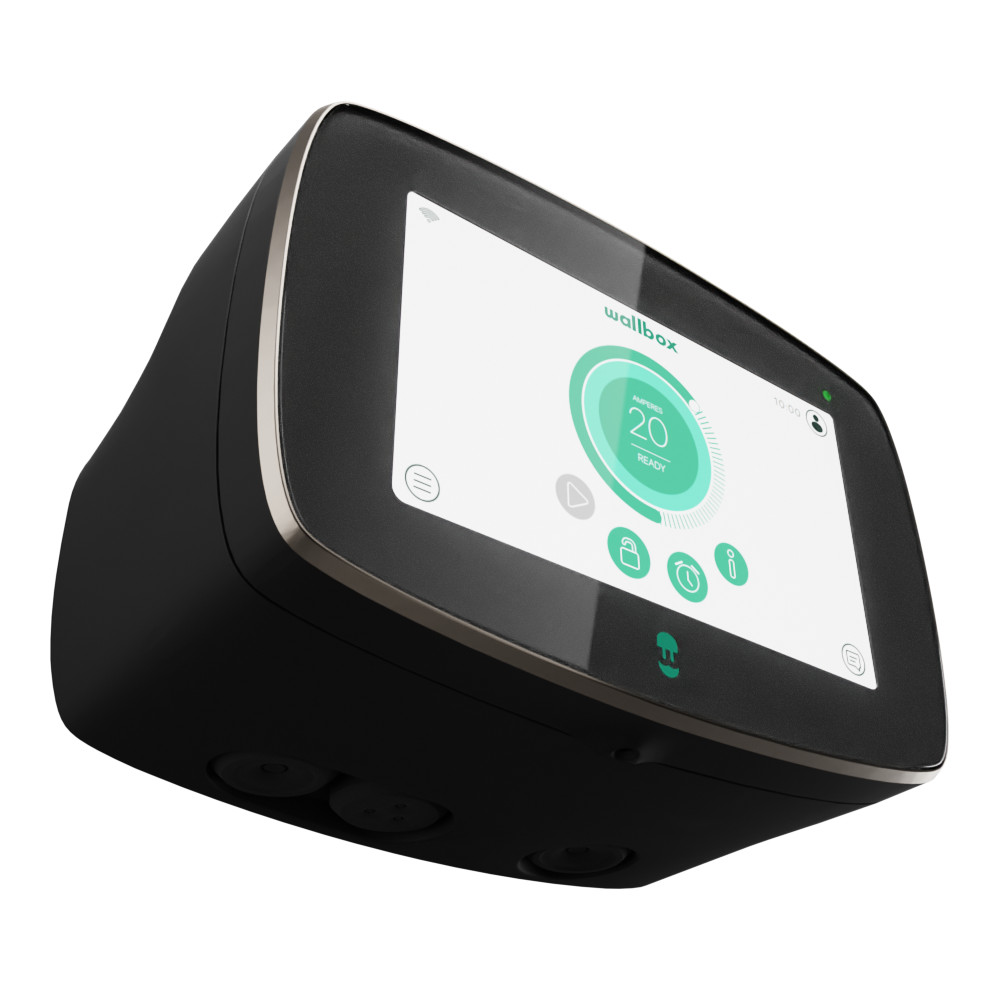 Wallbox Commander 2 EV-lader | 7,4kW of 22kW met 5m Type 2 kabel