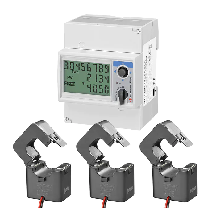 Zaptec Sense Bundle met 3-Fase EnergiekWh-Meter – Load Balancing tot 600A