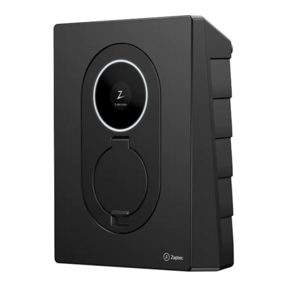 Zaptec GO 2 – Slimme laadpaal 22 kW met socket | RFID | Optioneel met installatie - BlackCharge Asphalt Black